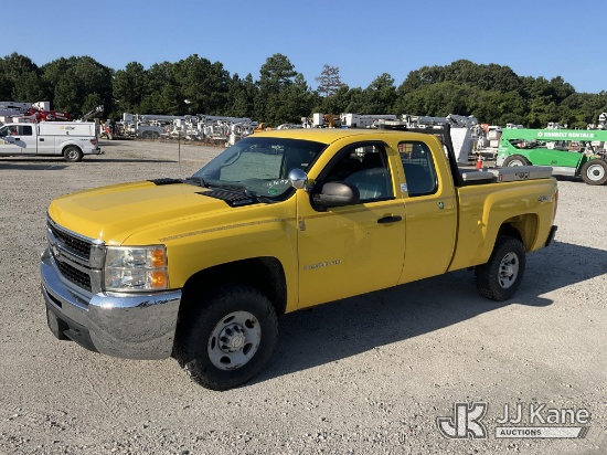 (Chester, VA) 2008 Chevrolet Silverado 2500HD 4x4 Extended-Cab Pickup Truck Runs & Moves
