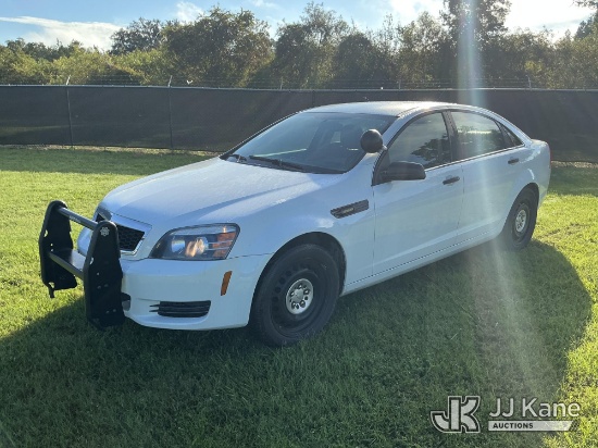 (Tampa, FL) 2017 Chevrolet Caprice Police 4-Door Sedan, Manatee County Sheriff's Office Unit Runs &