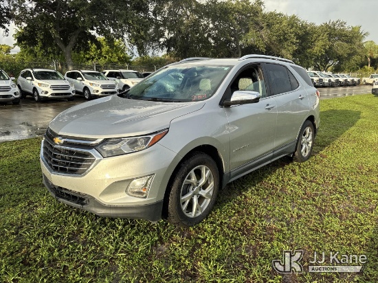(Riviera Beach, FL) 2018 Chevrolet Equinox 4-Door Sport Utility Vehicle Runs & Moves) (Dash Warning