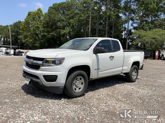 (Graysville, AL) 2015 Chevrolet Colorado 4x4 Extended-Cab Pickup Truck Runs & Moves