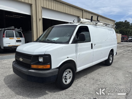 (West Palm Beach, FL) 2013 Chevrolet Express G2500 Cargo Van Runs & Moves) (Steering System Non-Oper