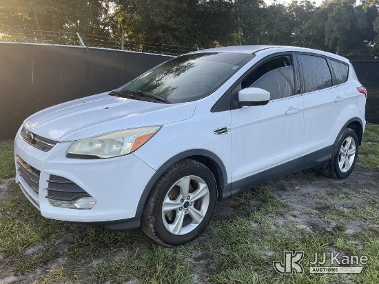 (Tampa, FL) 2014 Ford Escape SE 4-Door Sport Utility Vehicle, State of Florida Unit Runs & Moves