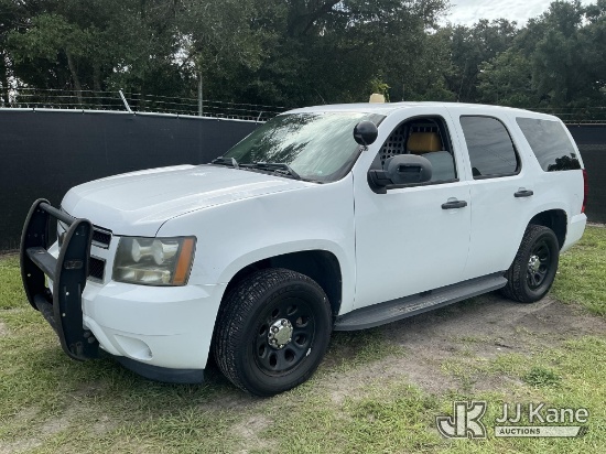 (Tampa, FL) 2010 Chevrolet Tahoe LS 4-Door Sport Utility Vehicle, City of Tarpon Springs Unit Runs &