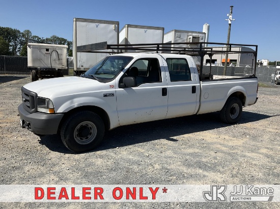 (China Grove, NC) 2004 Ford F250 Crew-Cab Pickup Truck Runs & Moves