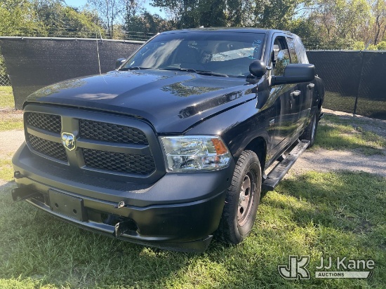(Tampa, FL) 2024 RAM 1500 Pickup Truck, State of Florida Unit Runs & Moves) (Major Components Missin