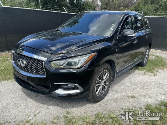 (Tampa, FL) 2016 Infiniti QX60 4-Door Sport Utility Vehicle Runs & Moves) (Engine Performance Concer