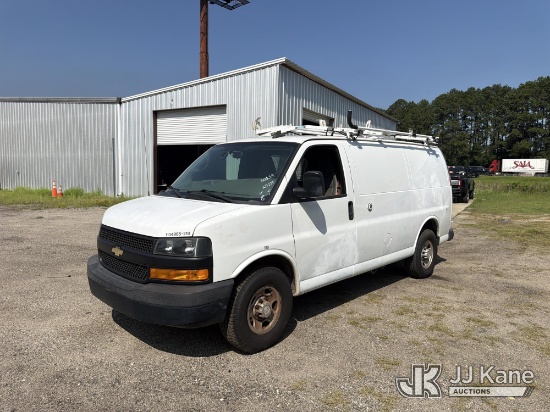 (Moncks Corner, SC) 2018 Chevrolet Express G2500 Cargo Van Runs & Moves) (Dash Warning Indicator On-