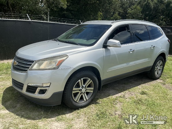 (Tampa, FL) 2016 Chevrolet Traverse 1LT Sport Utility Vehicle, State of Florida Unit Runs & Moves) (