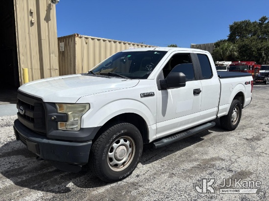 (West Palm Beach, FL) 2015 Ford F-150 Extended-Cab Pickup Truck, GPS/Cameras Will Be Removed Before