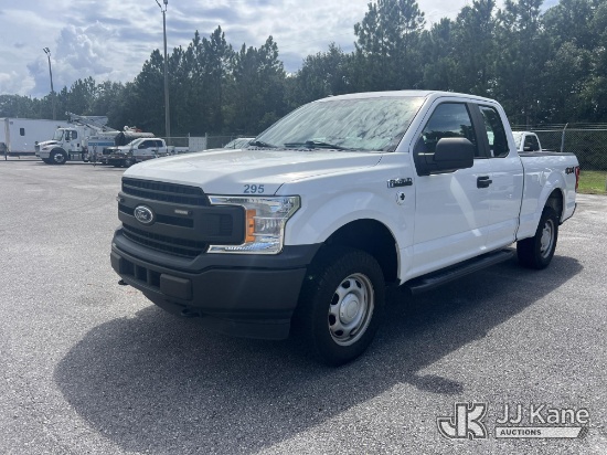 (Milton, FL) 2018 Ford F150 4x4 Extended-Cab Pickup Truck Runs & Moves) (Dash Warning Indicators On