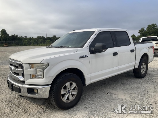 (Villa Rica, GA) 2017 Ford F-150 Crew-Cab Pickup Truck Runs & Moves) (Dash Warning Indicators On