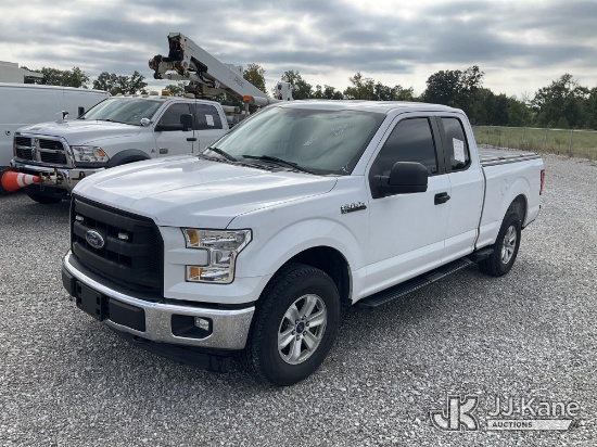 (Verona, KY) 2017 Ford F-150 Extended-Cab Pickup Truck Duke Unit) (Runs & Moves) (Dash Warning Indic