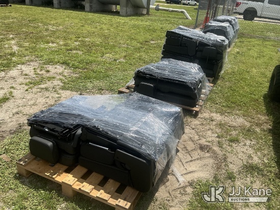 (Tampa, FL) (6) Pallet Lot Of Misc. Seats (Condition Unknown ) NOTE: This unit is being sold AS IS/W