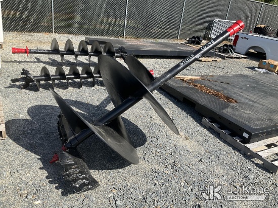 (China Grove, NC) 48 in Dirt Auger (New) NOTE: This unit is being sold AS IS/WHERE IS via Timed Auct