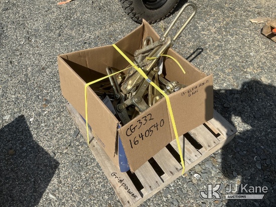 (China Grove, NC) (13) Klein Tools 1628-17 Cable Grips (New/Unused) NOTE: This unit is being sold AS