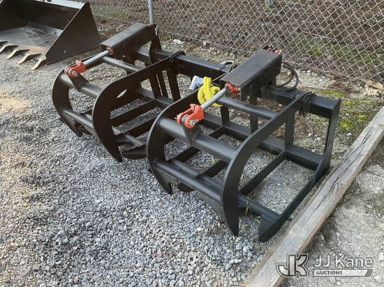 (Villa Rica, GA) 68 inch skid steer grapple NOTE: This unit is being sold AS IS/WHERE IS via Timed A
