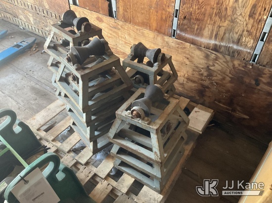 (Villa Rica, GA) (14) pipe roller stands NOTE: This unit is being sold AS IS/WHERE IS via Timed Auct