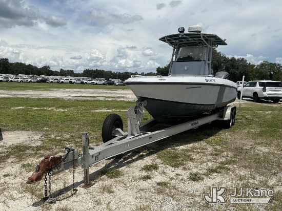 (Tampa, FL) 2005 Donzi 260CC Center Console Boat, State of Florida Unit Not Running, Condition Unkno