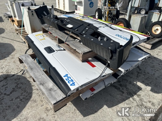 (Riviera Beach, FL) (4) Ford Truck Tailgates (1) Ford Rear Bumper (Used Used, Condition Unknown) (No
