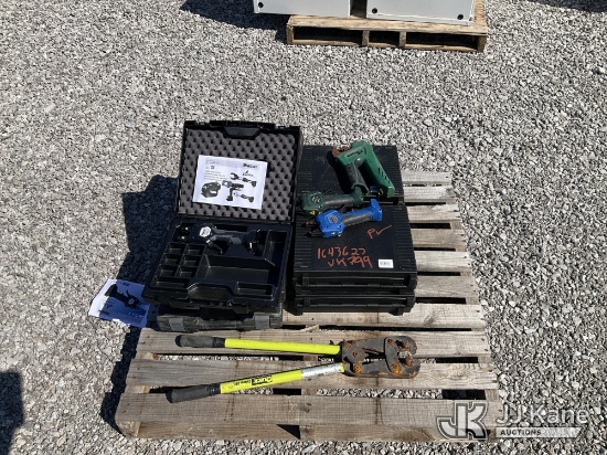 (Verona, KY) Pallet of Crimpers (Condition Unknown) NOTE: This unit is being sold AS IS/WHERE IS via