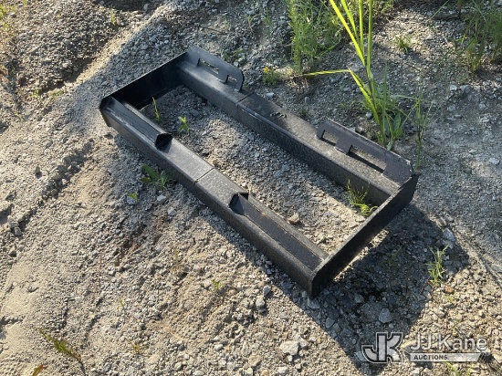 (Villa Rica, GA) 46 In Skid Steer Mount Frame NOTE: This unit is being sold AS IS/WHERE IS via Timed