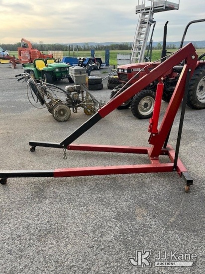 (Morgantown, WV) Palmetto Tool 3 Ton Engine Hoist (Condition Unknown) NOTE: This unit is being sold