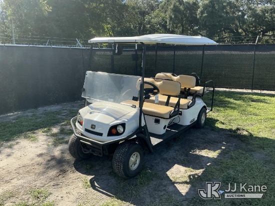(Tampa, FL) 2015 Cushman Shuttle 6 6 Passenger 48v Golf Car Runs & Moves) (Charger In Office