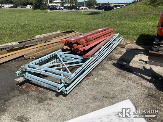 (Wildwood, FL) Racking 10 ft x 16 ft (4) uprights 16 ft (18) self racking NOTE: This unit is being s
