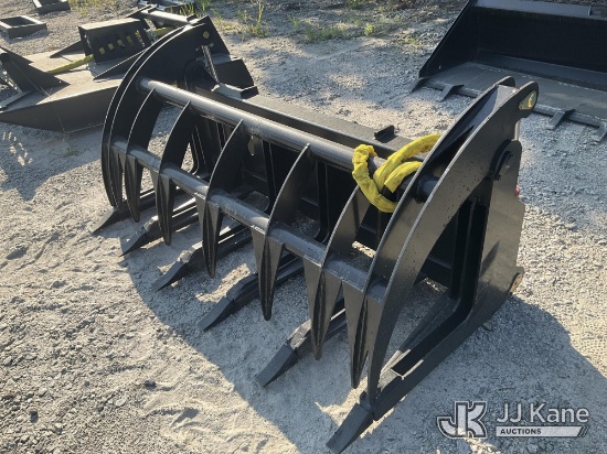 (Villa Rica, GA) 68 inch skid steer grapple NOTE: This unit is being sold AS IS/WHERE IS via Timed A
