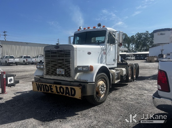 (Panama City, FL) 1988 Peterbilt 379 T/A Truck Tractor, (Co-op Owned) Runs & Moves
