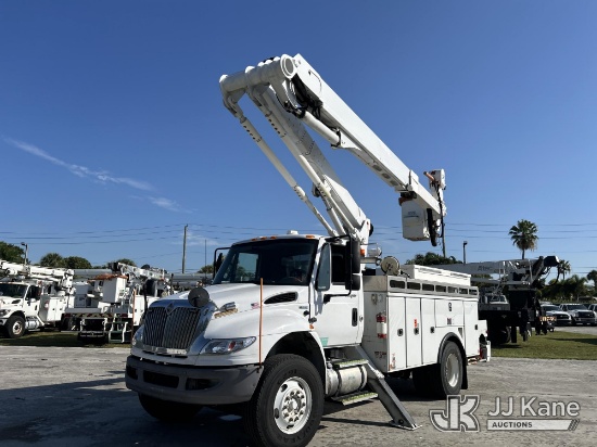 (Riviera Beach, FL) ALTEC TA50, Articulating & Telescopic Material Handling Bucket Truck mounted beh