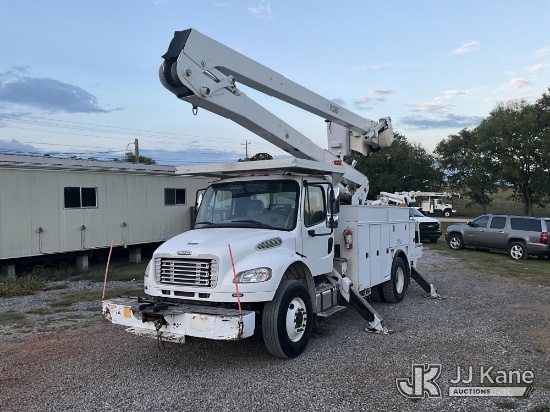 (Kodak, TN) Versalift V0455MHI, Material Handling Bucket Truck rear mounted on 2015 Freightliner M2