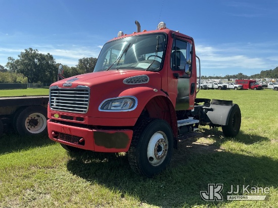 (Tampa, FL) 2008 Freightliner M2 106 Truck Tractor Not Running, Condition Unknown)(Dash Warning Indi