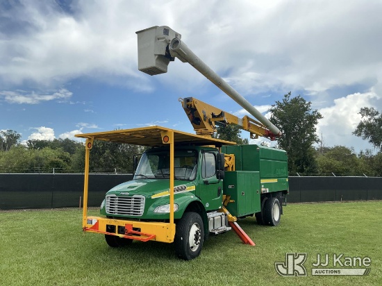 (Tampa, FL) Altec LR7-60E70, Over-Center Elevator Bucket Truck mounted on 2018 Freightliner M2 106 C