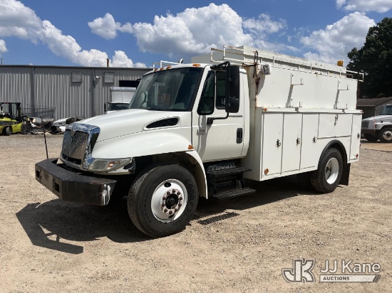 (Memphis, TN) 2006 International 4200 Enclosed Utility Truck, Municipal Owned Runs & Moves