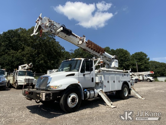 (Graysville, AL) Altec DC47-TR, Digger Derrick rear mounted on 2016 International DuraStar 4300 Util