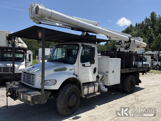 (Chester, VA) Altec LR760-E70, Over-Center Elevator Bucket Truck rear mounted on 2015 Freightliner M