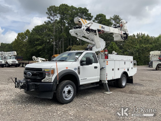 (Graysville, AL) Altec AT41-MH, Articulating & Telescopic Material Handling Bucket Truck mounted beh