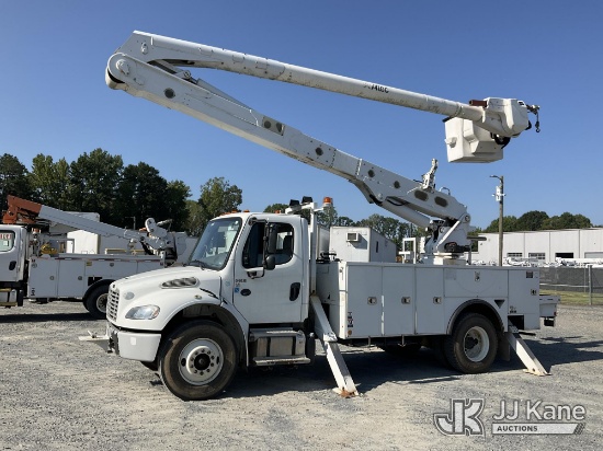 (China Grove, NC) Altec AA55E, Material Handling Bucket Truck rear mounted on 2019 Freightliner M2 1