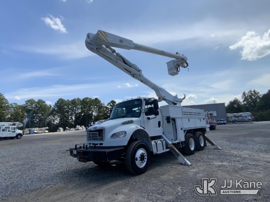 (Graysville, AL) Altec AM855, Over-Center Material Handling Bucket rear mounted on 2015 Freightliner