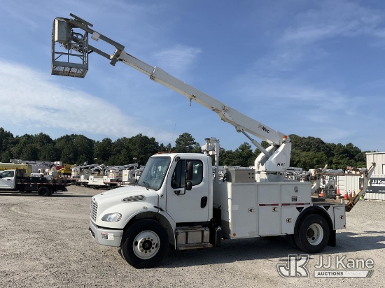 (Chester, VA) Altec AT40P, Telescopic Non-Insulated Cable Placing Bucket Truck center mounted on 201