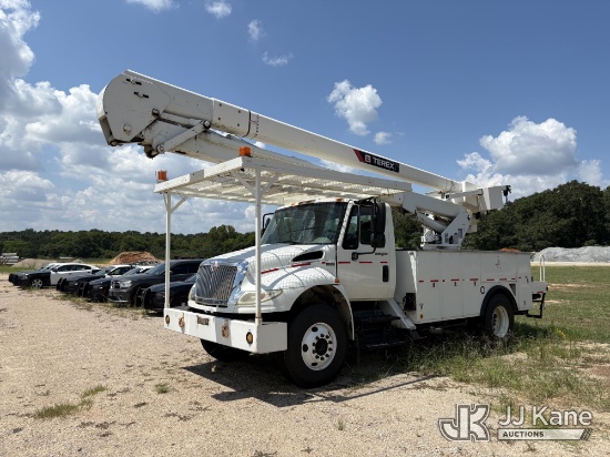 (Dothan, AL) HiRanger 5TC-55, Material Handling Bucket Truck rear mounted on 2014 International 4300