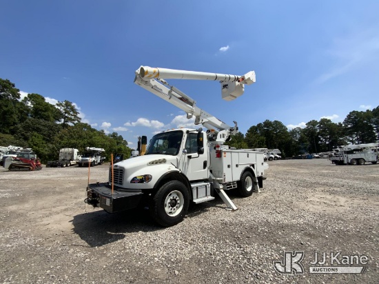 (Graysville, AL) Altec L42M, Over-Center Material Handling Bucket Truck rear mounted on 2019 Freight