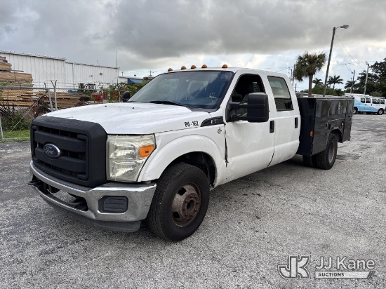 (West Palm Beach, FL) 2015 Ford F-350 SD Service Truck Runs & Moves) (Engine Performance Concerns, D
