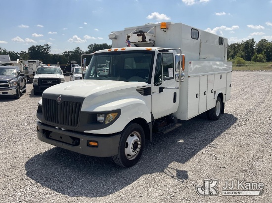 (Verona, KY) 2016 International TerraStar Enclosed Utility/Air Compressor Truck Runs & Moves