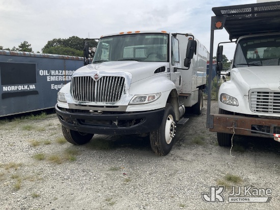 (Chester, VA) 2015 International 4300 Chipper Dump Truck Not Running, Condition Unknown