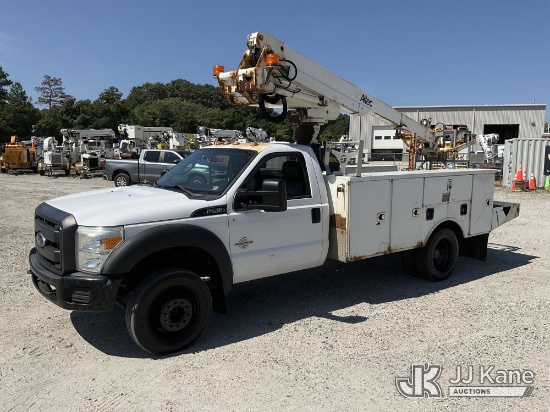 (Chester, VA) Altec AT235-P, Articulating & Telescopic Non-Insulated Bucket Truck mounted behind cab