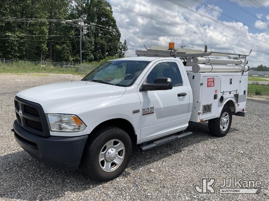 (Chester, VA) 2015 RAM 3500 Enclosed Service Truck Runs & Moves