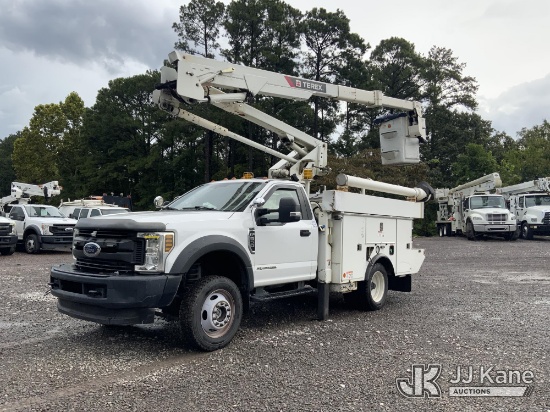 (Graysville, AL) Terex/HiRanger LT40, Articulating & Telescopic Bucket Truck mounted behind cab on 2
