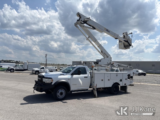 (Lebanon, TN) Altec AT48M, Articulating & Telescopic Material Handling Bucket Truck center mounted o